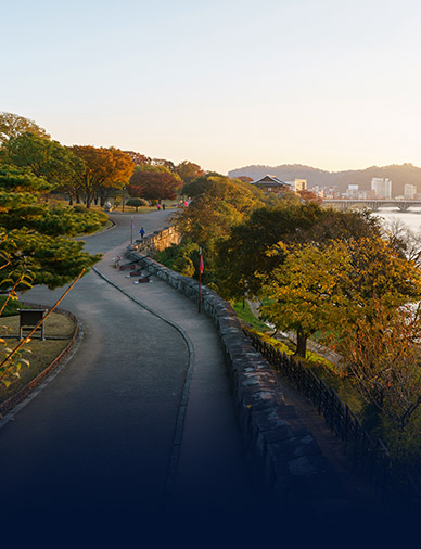 여유로운 주차 공간